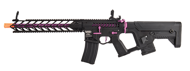 Lancer Tactical Enforcer Night Wing AEG [High FPS] w/ Alpha Stock (Black / Purple)