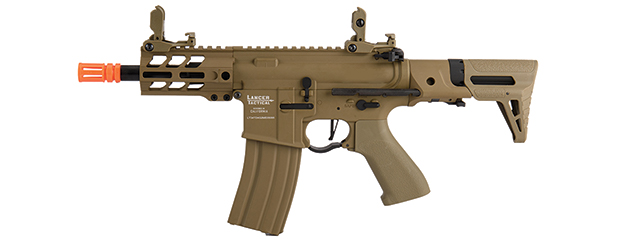 Lancer Tactical 4" Enforcer Gen 2 PDW AEG (Tan)