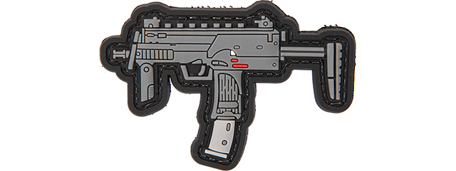 PVC Morale Patch MP7 (Color: Grey)