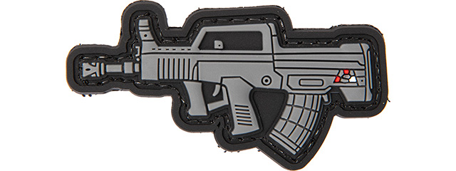 PVC Morale Patch Type 97 (Color: Black)