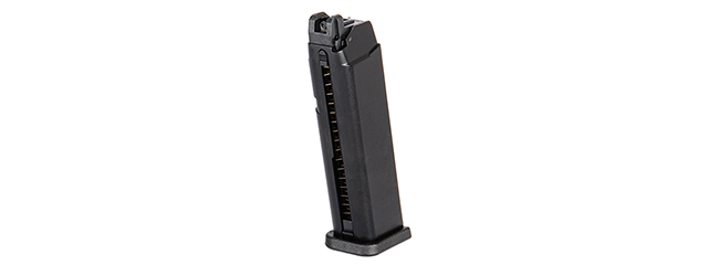 WE Tech G17 / G18 25rd Metal Gas Blowback Magazine (Black)