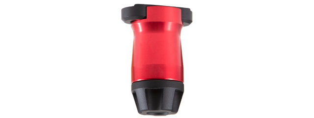 Evolution Stubby Vertical Foregrip for Keymod Rails (Color: Red)