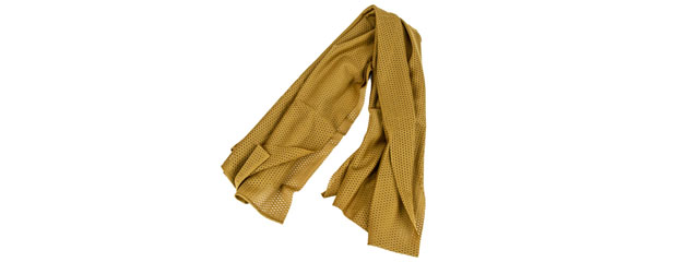 Spec Ops High Speed Sniper Veil Head Wrap Scarf (Color: Tan)