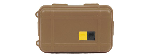 Nylon Polymer Padded Accessory Case (Color: Tan)