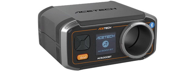 AceTech Airsoft AC6000BT Airsoft Chronograph with OLED Readout Display and Bluetooth