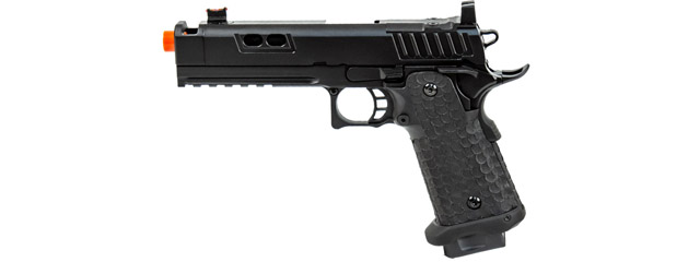 Army Armament R604 Hi-Capa Gas Blowback Airsoft Pistol (Color: Black)