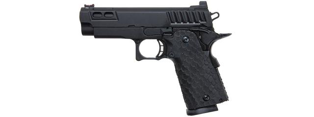 Army Armament R607 Hi-Capa Gas Blowback Airsoft Pistol (Color: Black) - Click Image to Close