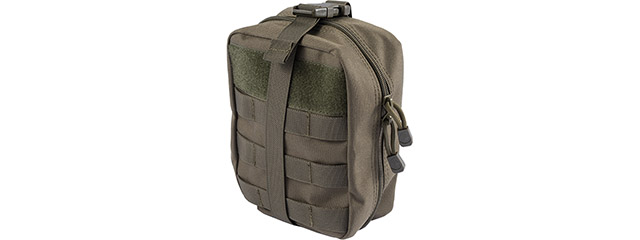 Lancer Tactical Admin Pouch w/ Molle (Color: OD Green)