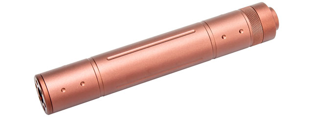 Lancer Tactical 7.6 Inch Suppressor Barrel Extension (Color: Coyote Brown)