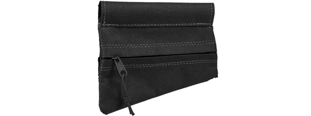 Double Bell AK Triangle Stock Pouch (Color: Black)