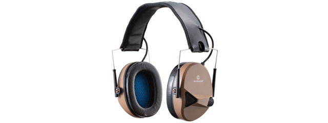 Earmor M30 Electronic Hearing Protection (Color: Coyote Brown)