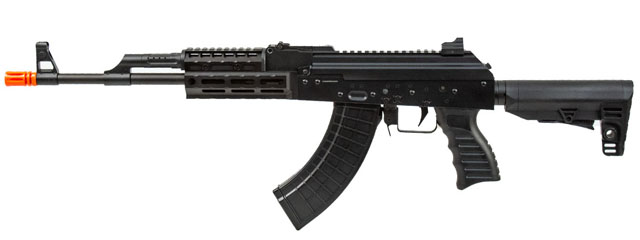 Golden Eagle M-LOK Tactical AK Airsoft AEG (Color: Black)