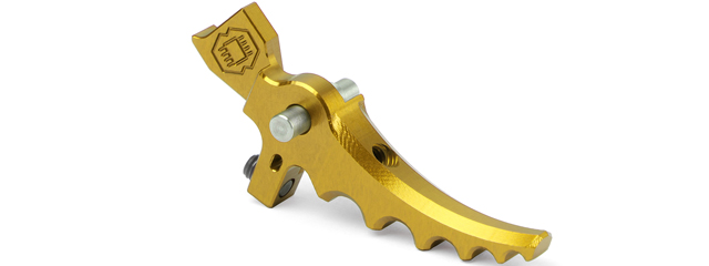 Gate Nova 2C1 CNC Machined Aluminum Adjustable Trigger (Color: Yellow)