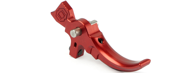 Gate Nova 2E1 CNC Machined Aluminum Adjustable Trigger (Color: Red)