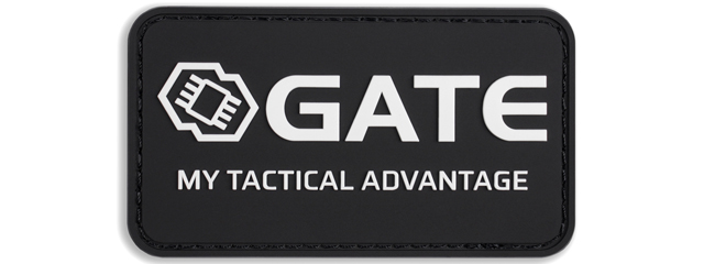 Gate "My Tactical Advantage" Patch (Color: Black)