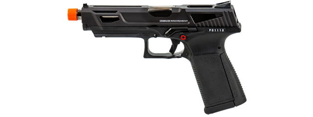 G&G GTP9-MS Metal Slide Gas Blowback Airsoft Pistol (Color: Black)