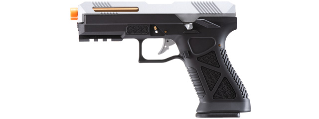 HFC HG-282ASSB Tactical Gas Blowback Pistol (Color: Black / Silver)