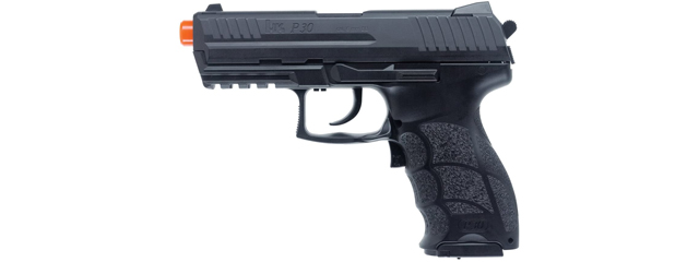 Umarex H&K Licensed P30 Full Size Airsoft Electric Blowback Pistol (Color: Black)