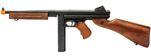 Atlas Custom Works M181 Spring Powered Thompson SMG w/ Full Metal (Color: Black / Faux Wood)