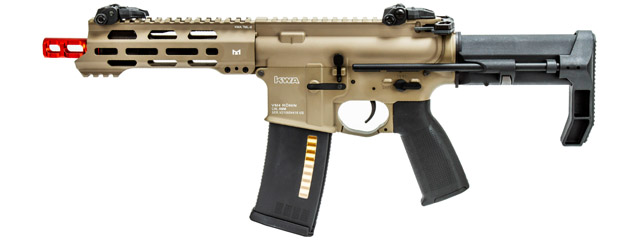 KWA Ronin Tactical AEG 2.5+ VM4 T6 PDW w/ 6" M-LOK Handguard (Color: Flat Desert Earth)