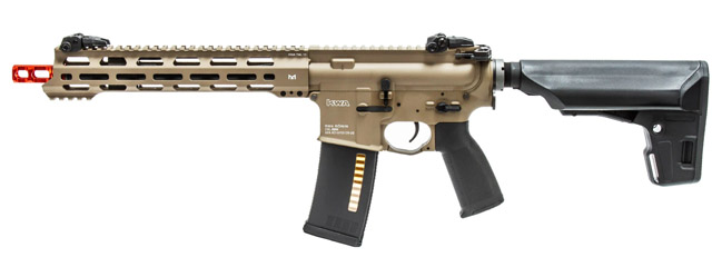 KWA AEG 3.0 RM4 Ronin Tactical T10 SBR w/ 10" M-LOK Handguard (Color: Flat Desert Earth)