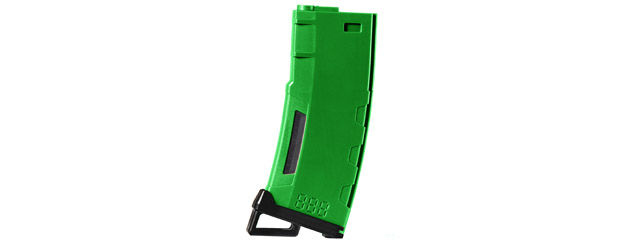 Lancer Tactical 130 Round High Speed Mid-Cap Magazine (Color: Green)