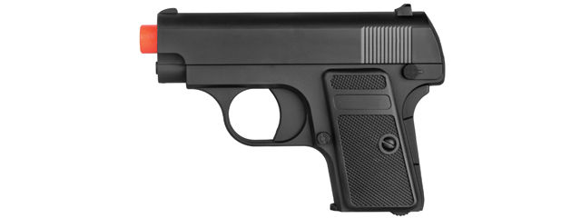 Lancer Tactical M222 Spring Powered Airsoft Pistol (Color: Black)