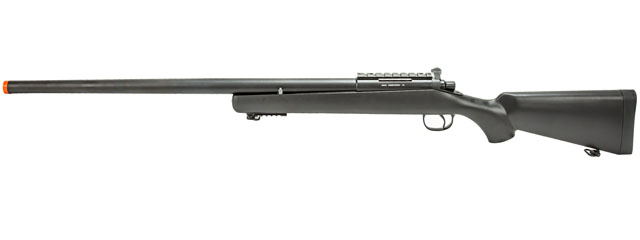 WellFire MBG23B Bolt Action Gas Powered Airsoft Sniper Rifle (Color: Black)