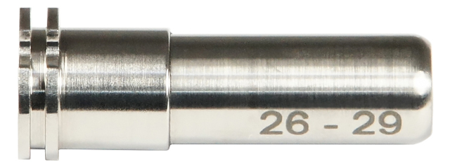 Maxx Model CNC Titanium Adjustable Air Seal Nozzle 26mm - 29mm for Airsoft AEGs