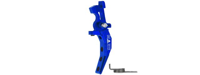 Maxx Model CNC Aluminum Advanced Speed Trigger Style C (Color: Blue)