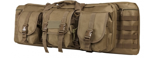 NcStar 36" Tactical Double Carbine Rifle Bag (Color: Tan)