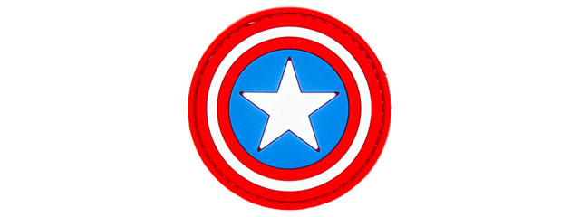 Captain America Shield PVC Morale Patch