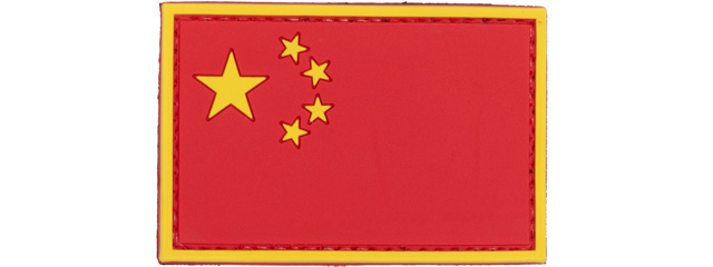 China Flag PVC Patch