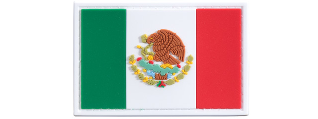 Mexico Flag PVC Patch