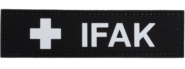 "IFAK" Individual First Aid Kit Large PVC Patch