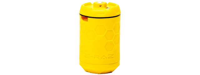 Z-Parts ERAZ Rotative 100 BBs Green Gas Airsoft Grenade (Color: Yellow)