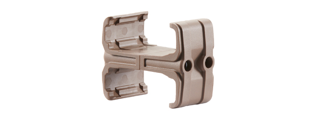 AMA Tactical PMag Double Magazine Link Clip (Color: Dark Earth)