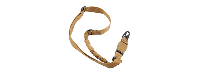 Diamond Tactical Viper 1-Point Airsoft Bungee Sling (Color: Tan)