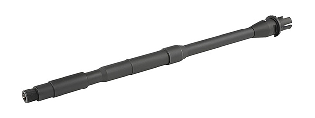 Atlas Custom Works 14.5 Inch M4 Lightweight Carbine Barrel for Airsoft Rifles (Color: Black)