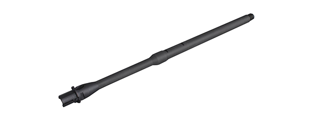 Atlas Custom Works 18 Inch M4 Mid-Length Outer Barrel for Airsoft M4/M16 Rifles (Color: Black)