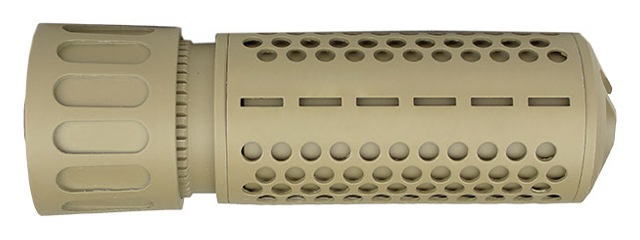 Atlas Custom Works KAC CQB QD Mock Silencer with Flash Hider (Color: Tan)