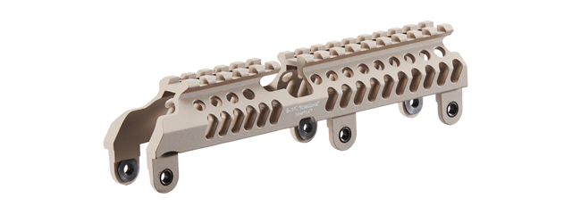 Atlas Custom Works Airsoft B-31C Tactical Upper Handguard for B-30 Lower Handguards (Color: Desert Tan)