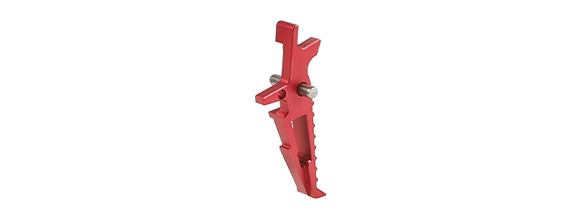 Atlas Custom Works CNC Aluminum Racing Trigger for M4 Airsoft AEG Rifles (Color: Red)