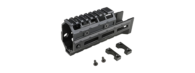 Atlas Custom Works Aluminum M-LOK AK-47 & 74 Universal Handguard Rail (Color: Black)