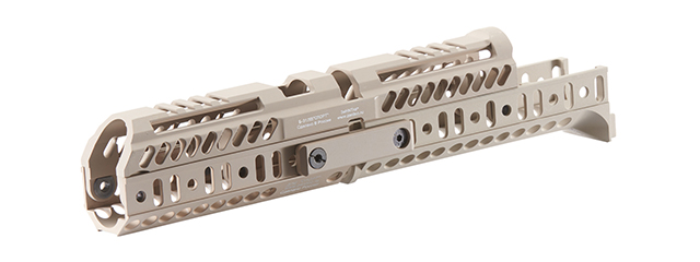 Atlas Custom Works Sport 4 Modular Handguard Kit for AK74 Series Airsoft Rifles (Color: Tan)