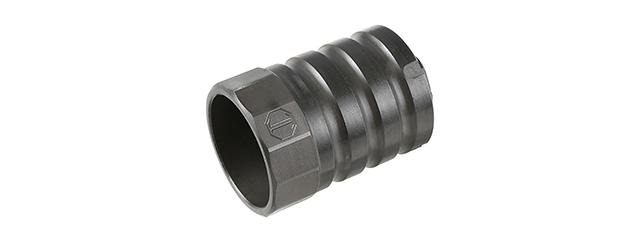 Atlas Custom Works 14mm CW 360 X12 Muzzle Brake with Blast Shield (Color: Black)