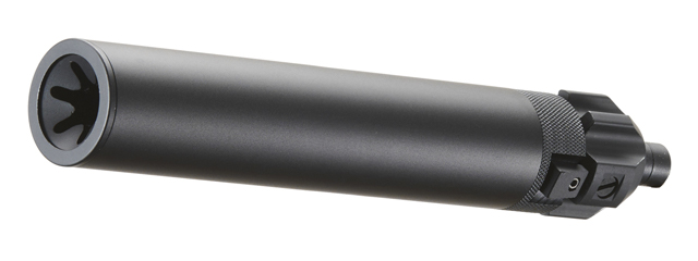 Atlas Custom Works QD Mock Suppressor for Tokyo Marui Airsoft GBB MP7 (Color: Black)