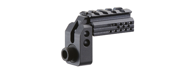 Atlas Custom Works SAS Front Kit for Glock 17 & 18 GBB Airsoft Pistols (Color: Black)