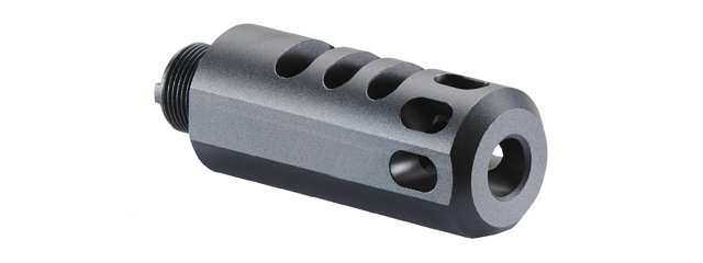 Atlas Custom Works Type 2 Muzzle Compensator for TM Hi-Capa Gas Blowback Pistol (Color: Black)