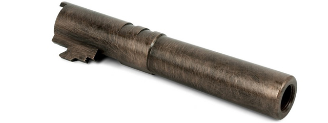 Airsoft Masterpiece .45 ACP Steel Threaded Fixed Outer Barrel for Hi-Capa 4.3 (Color: Copper)